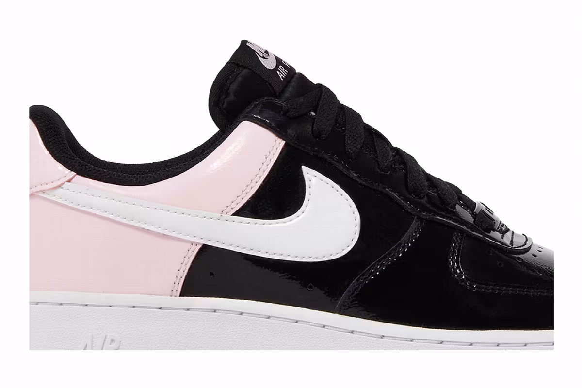 Nike Women's Air Force 1 Black Pink Foam, view 3