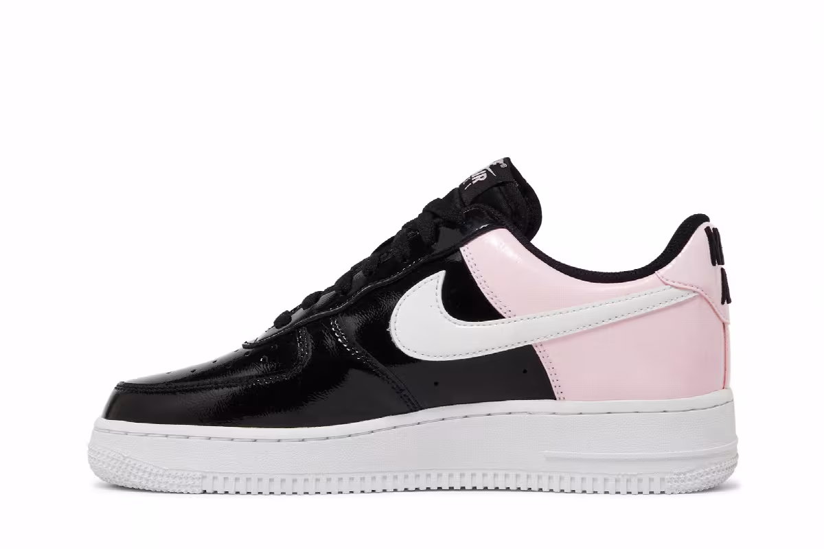 Nike Women's Air Force 1 Black Pink Foam, view 4