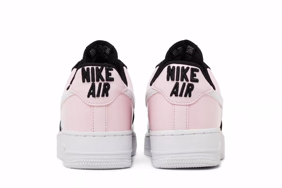Nike Women's Air Force 1 Black Pink Foam, view 7