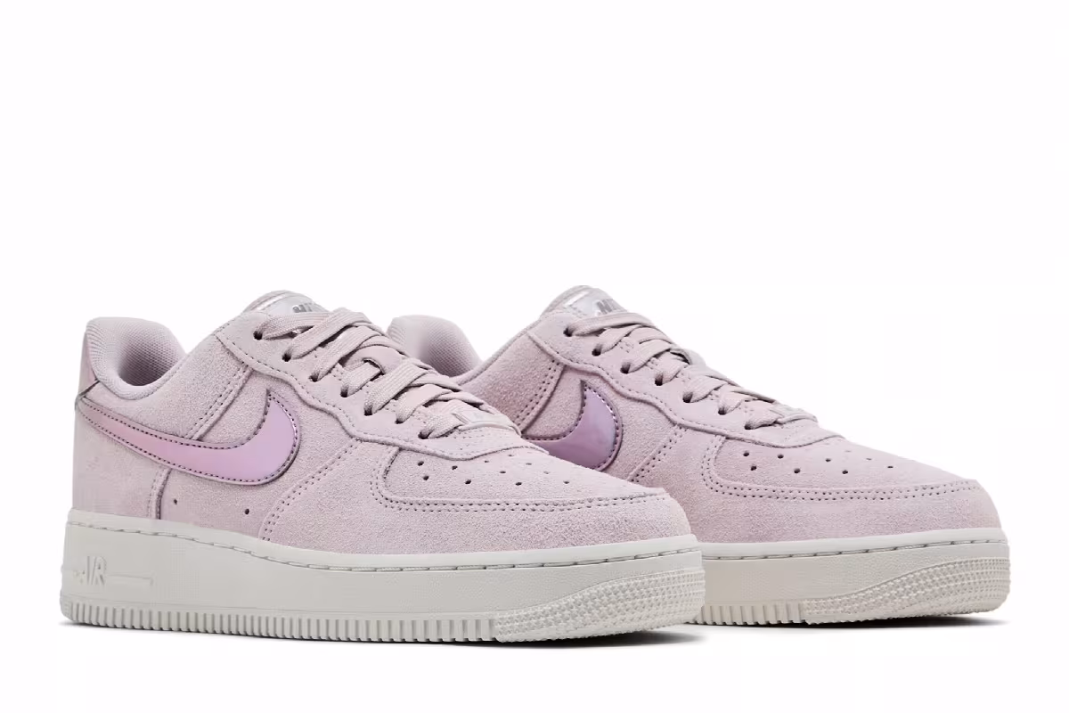 Nike Women's Air Force 1 Low Platinum Violet, view 9