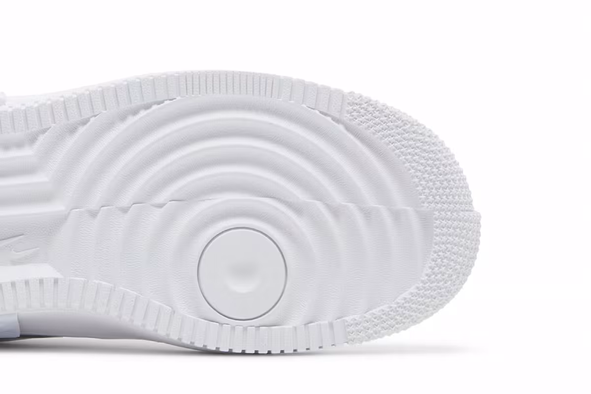 Nike Women's Air Force 1 Fontanka Triple White, view 6