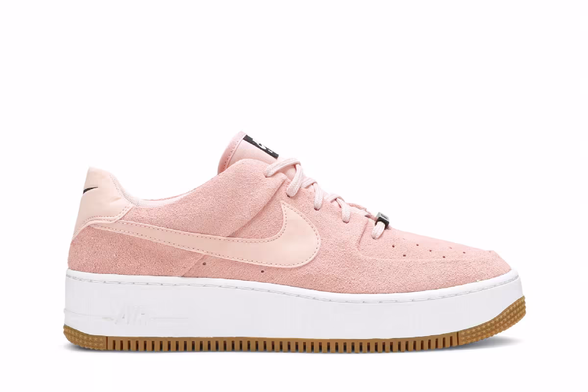 Nike Women's Air Force Sage 1 Low Coral Stardust, view 2