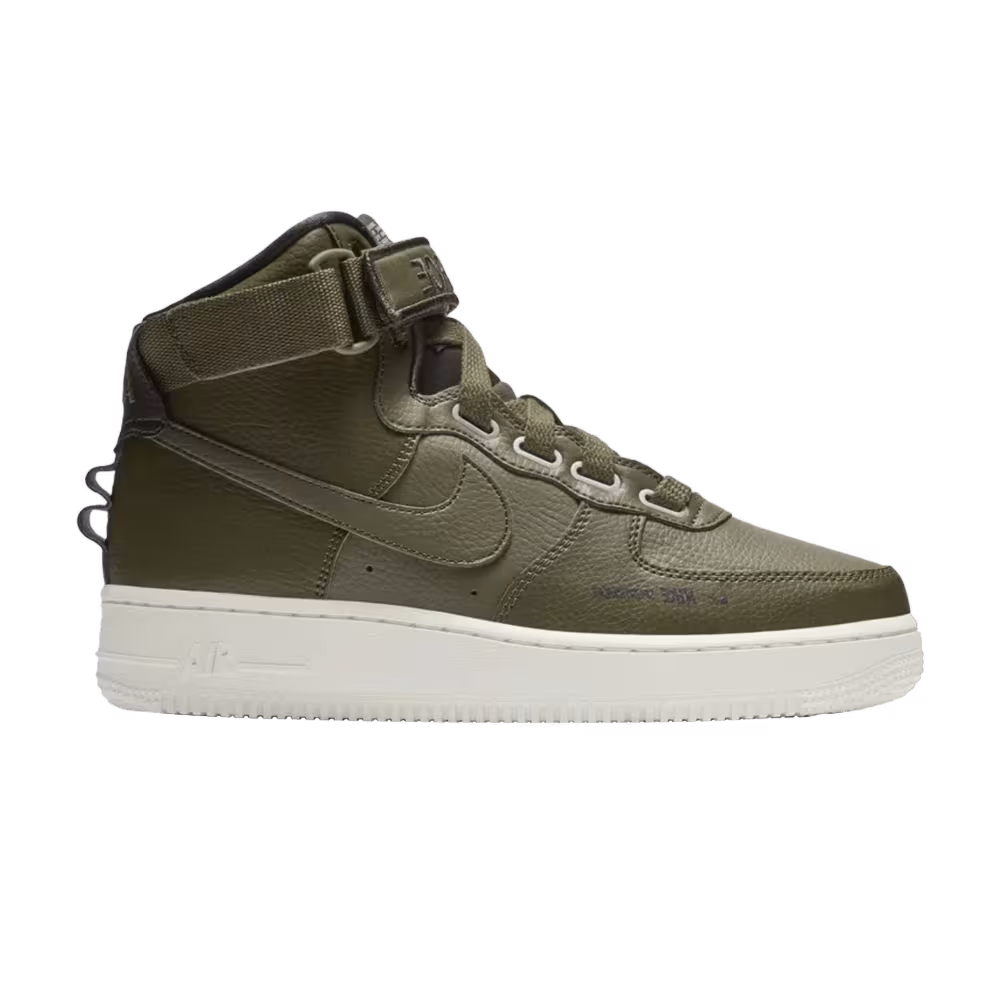 Nike Women's Air Force 1 High Utility Olive Canvas