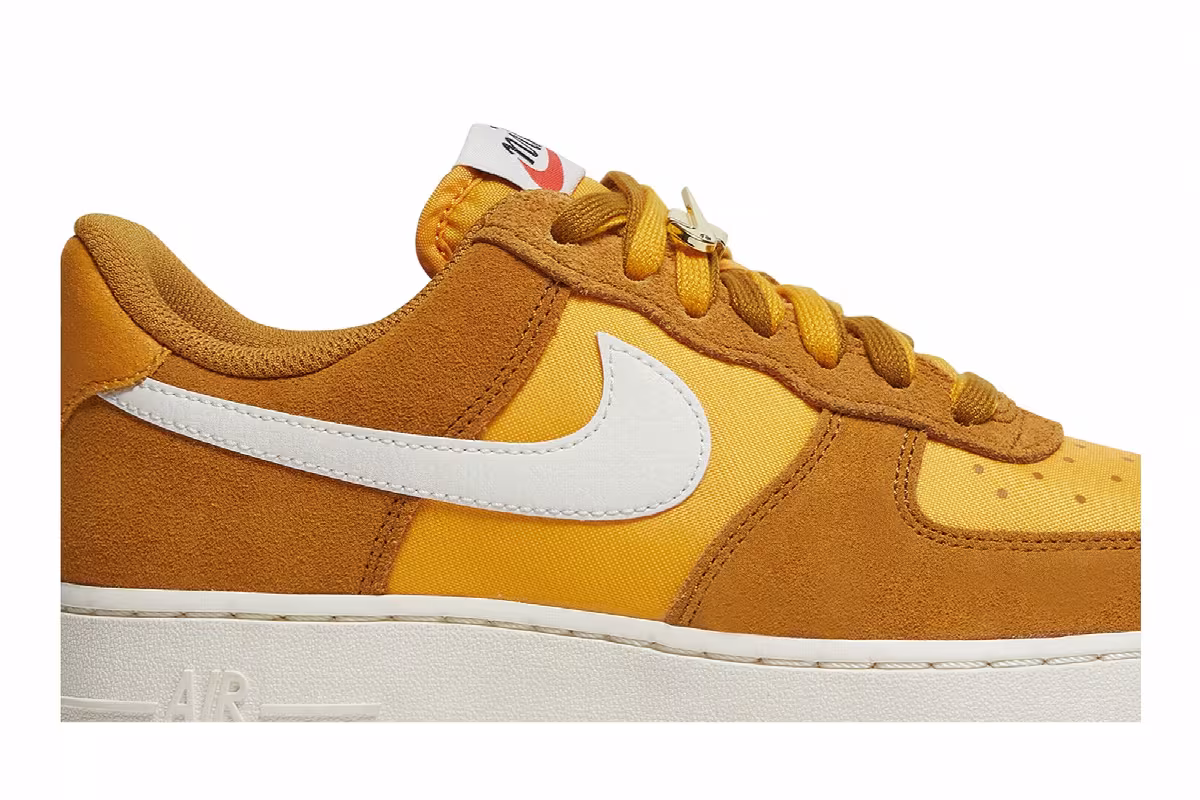 Nike Women's Air Force 1 First Use - University Gold Gum, view 3