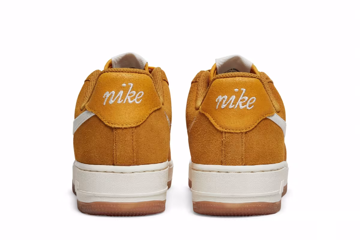 Nike Women's Air Force 1 First Use - University Gold Gum, view 7