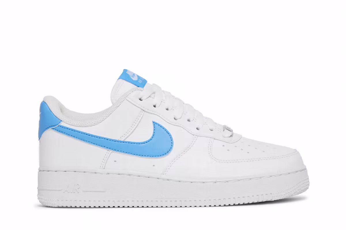 Nike Women's Air Force 1 Low University Blue, view 2