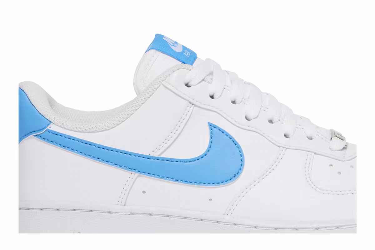 Nike Women's Air Force 1 Low University Blue, view 3