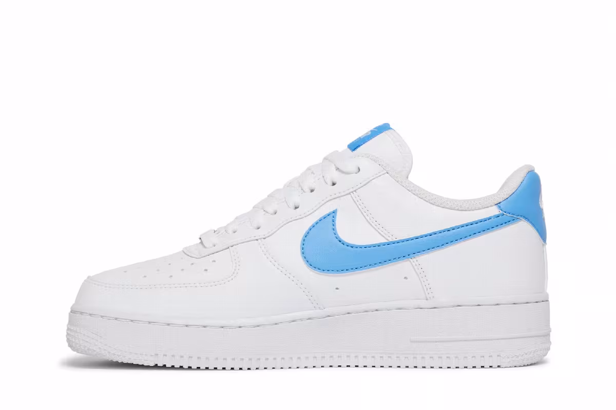 Nike Women's Air Force 1 Low University Blue, view 4