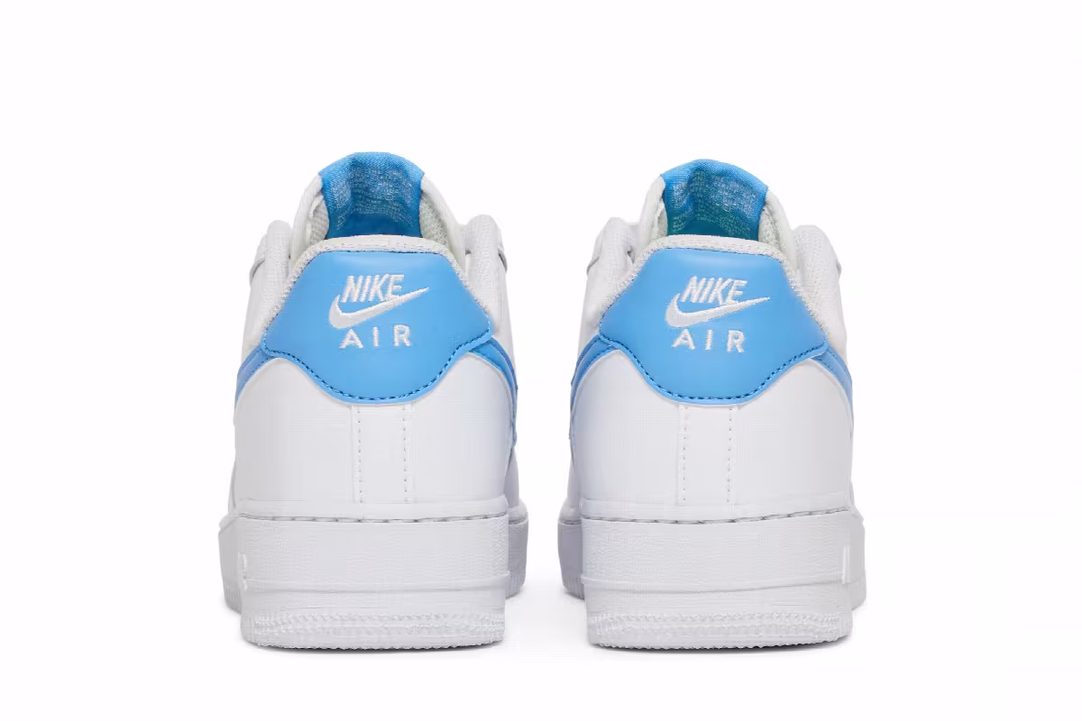 Nike Women's Air Force 1 Low University Blue, view 7