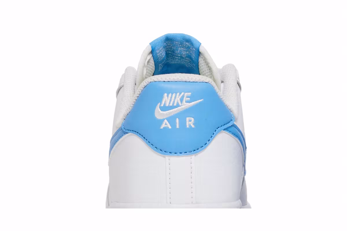 Nike Women's Air Force 1 Low University Blue, view 8