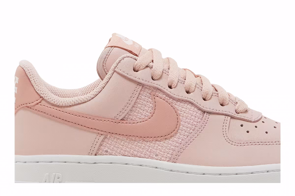 Nike Women's Air Force 1 Cross Stitch - Pink Oxford, view 3