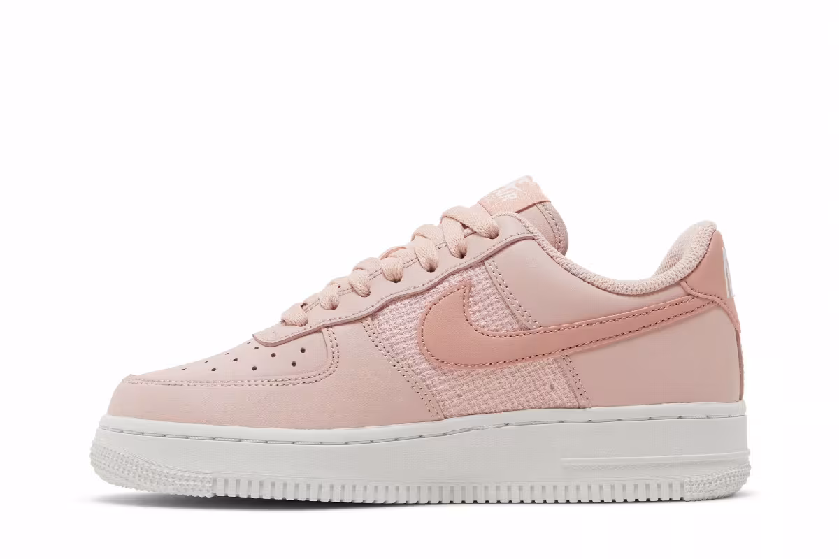 Nike Women's Air Force 1 Cross Stitch - Pink Oxford, view 4