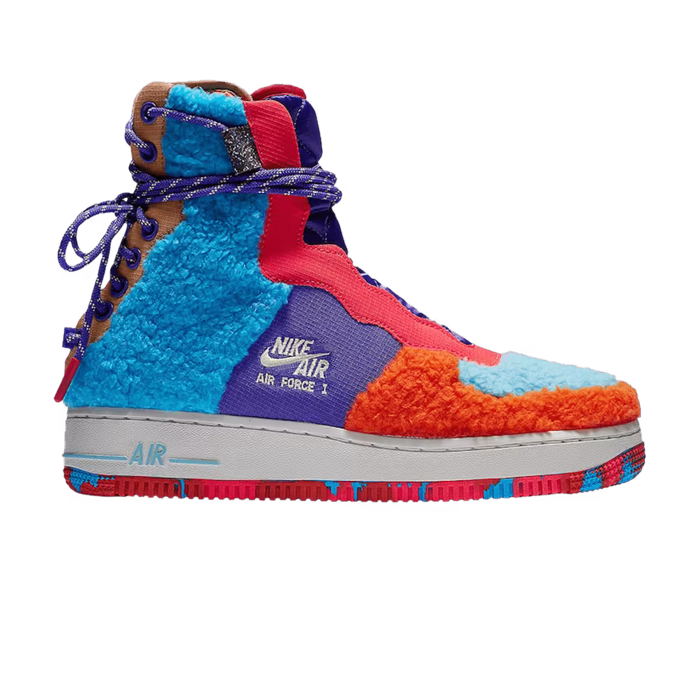 Nike Women's Air Force 1 Rebel XX Colored Sherpa