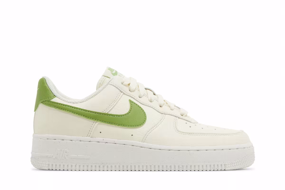 Nike Women's Air Force 1 Coconut Milk Chlorophyll, view 2
