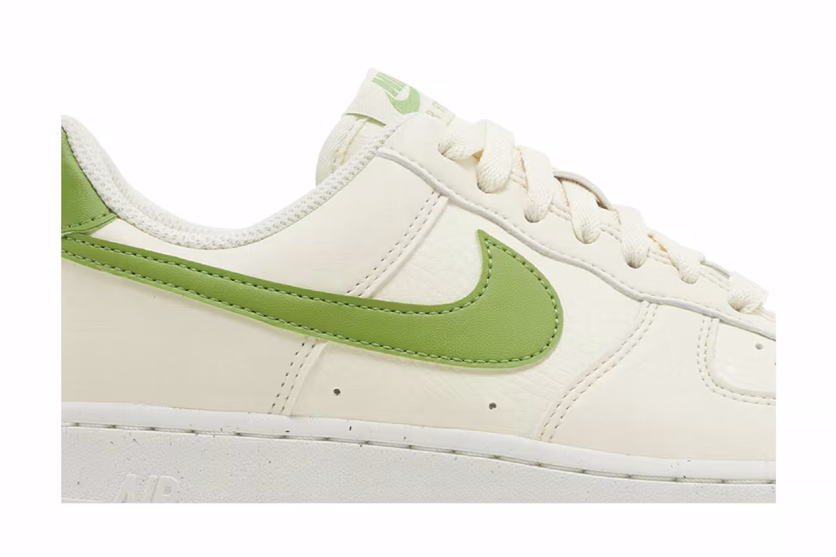 Nike Women's Air Force 1 Coconut Milk Chlorophyll, view 3