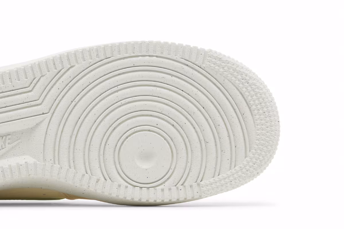Nike Women's Air Force 1 Coconut Milk Chlorophyll, view 6