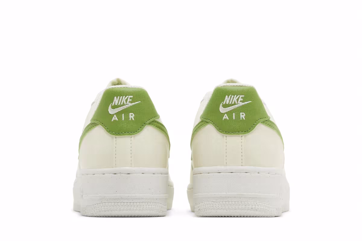 Nike Women's Air Force 1 Coconut Milk Chlorophyll, view 7