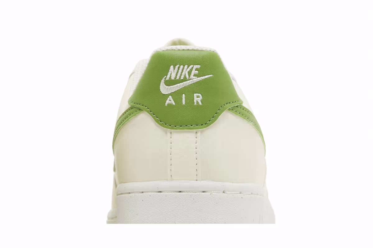 Nike Women's Air Force 1 Coconut Milk Chlorophyll, view 8