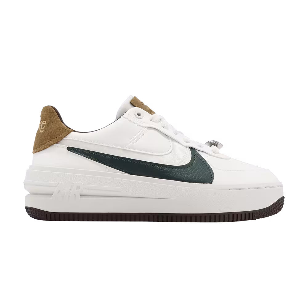 Nike Women's Air Force 1 PLT.AF.ORM Sail Pro Green