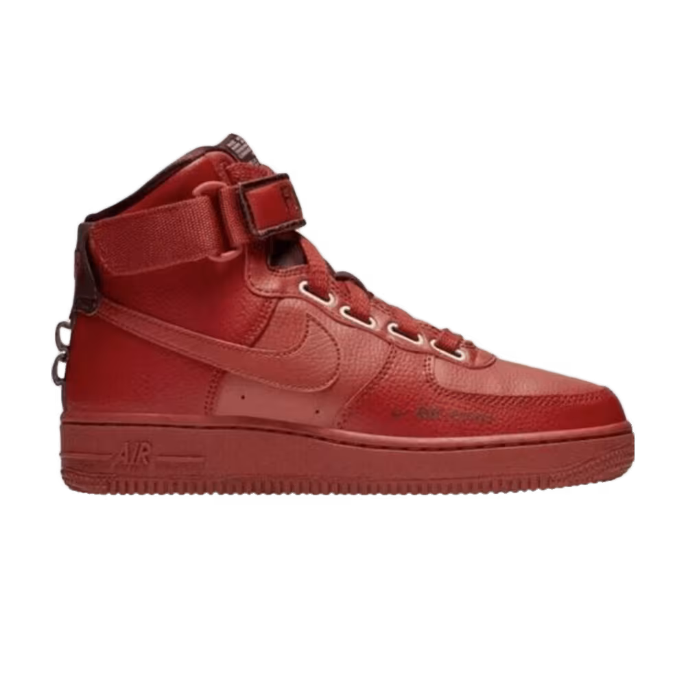 Nike Women's Air Force 1 High Utility Dune Red