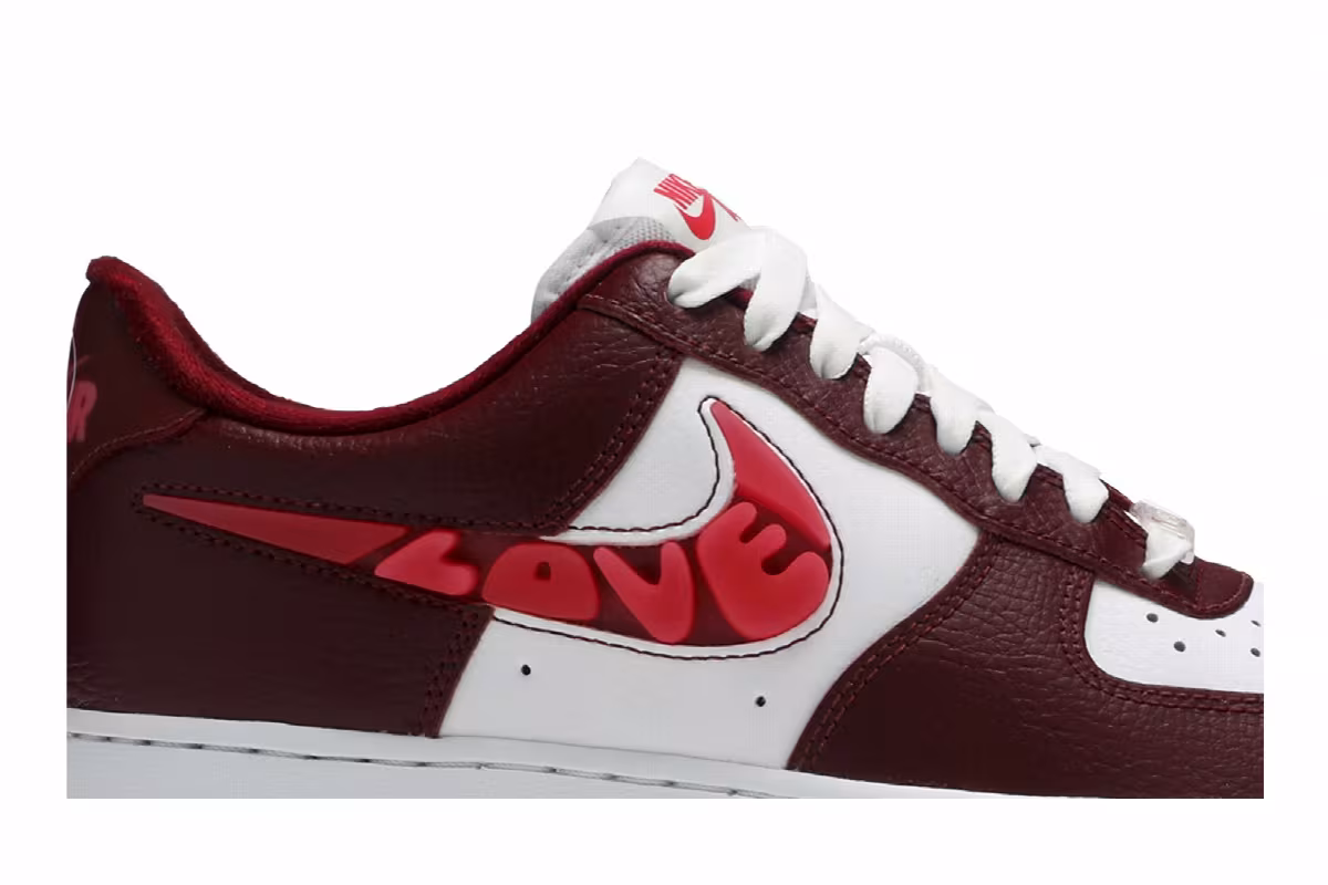 Nike Women's Air Force 1 Love For All - Team Red, view 3