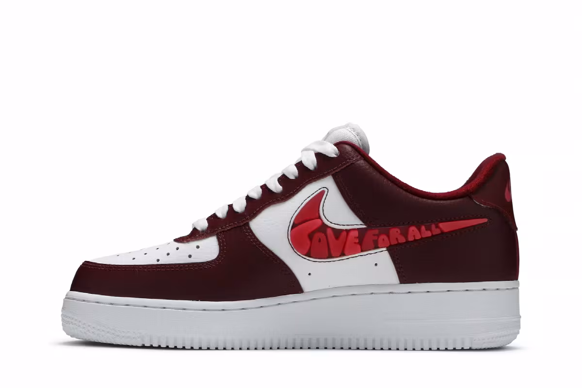 Nike Women's Air Force 1 Love For All - Team Red, view 4