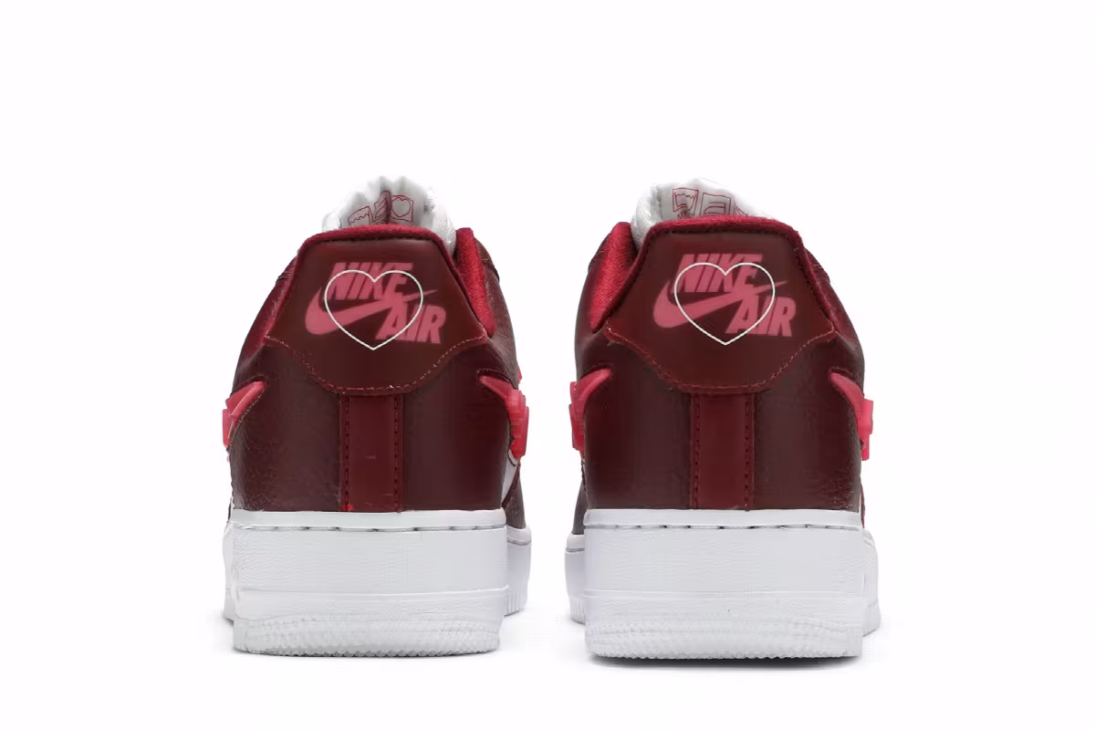 Nike Women's Air Force 1 Love For All - Team Red, view 7