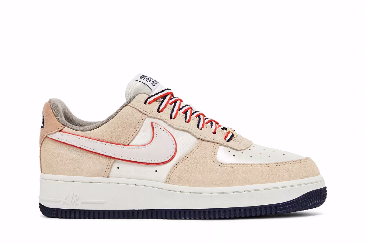 Nike Women's Air Force 1 Athletic Club - Sail Rush Orange, view 2