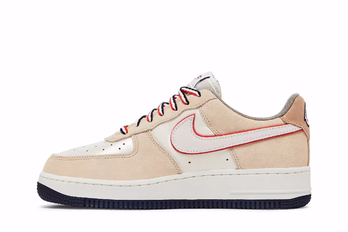 Nike Women's Air Force 1 Athletic Club - Sail Rush Orange, view 4