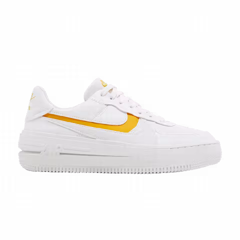 Nike Wmns Air Force 1 PLT.AF.ORM 'White Yellow Ochre'