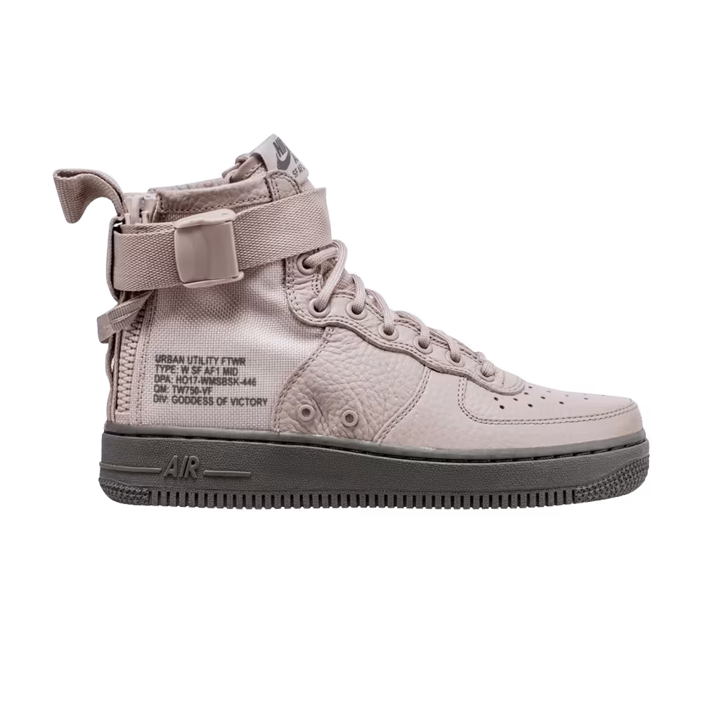Nike Women's SF Air Force 1 Mid Siltstone Red