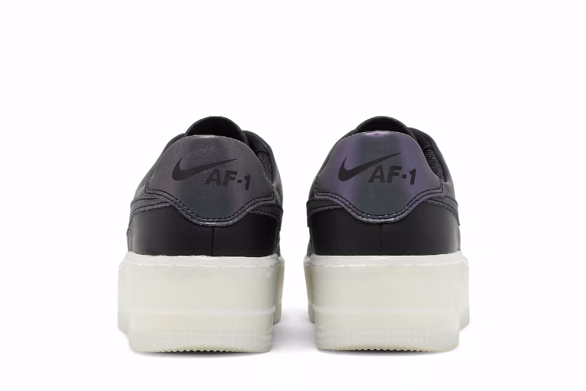 Nike Women's Air Force 1 Sage Low LX Oil Grey, view 7