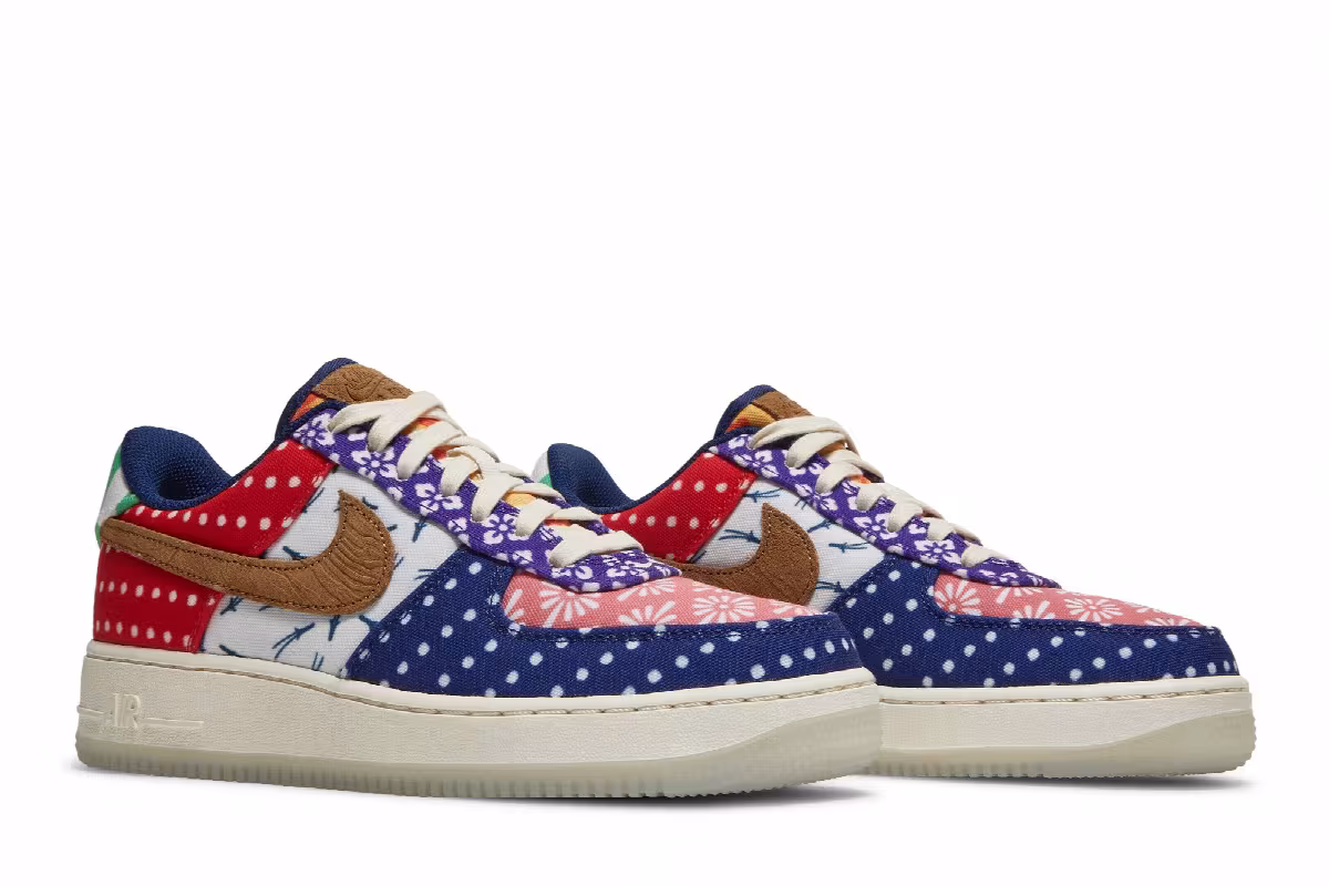 Nike Women's Air Force 1 Low Matsuri, view 9