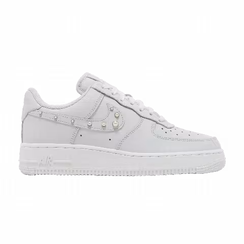 Nike Wmns Air Force 1 07 SE 'Pearl Swoosh - Pure Platinum'