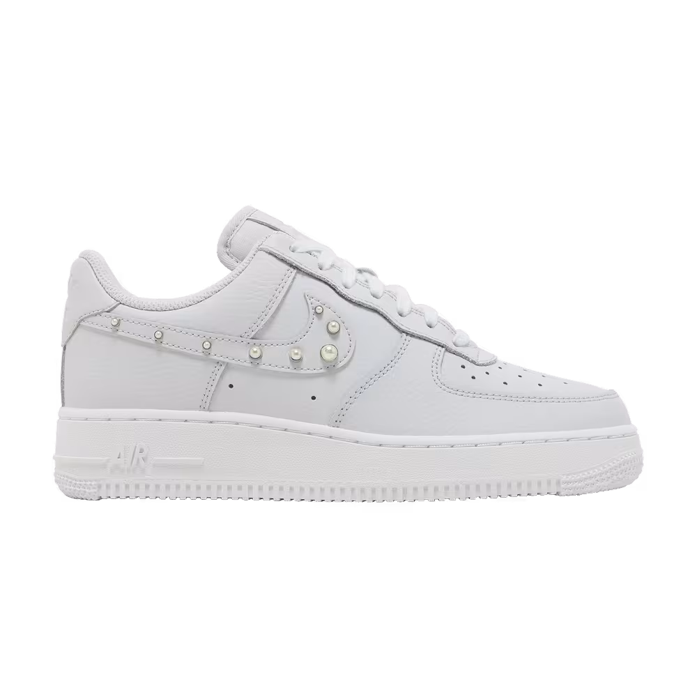 Nike Women's Air Force 1 07 SE Pearl Swoosh - Pure Platinum