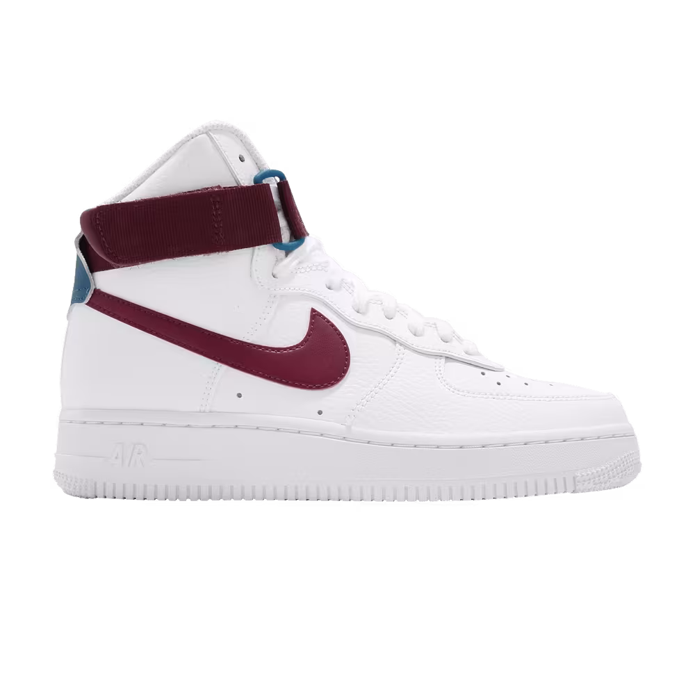 Nike Women's Air Force 1 High White Team Red