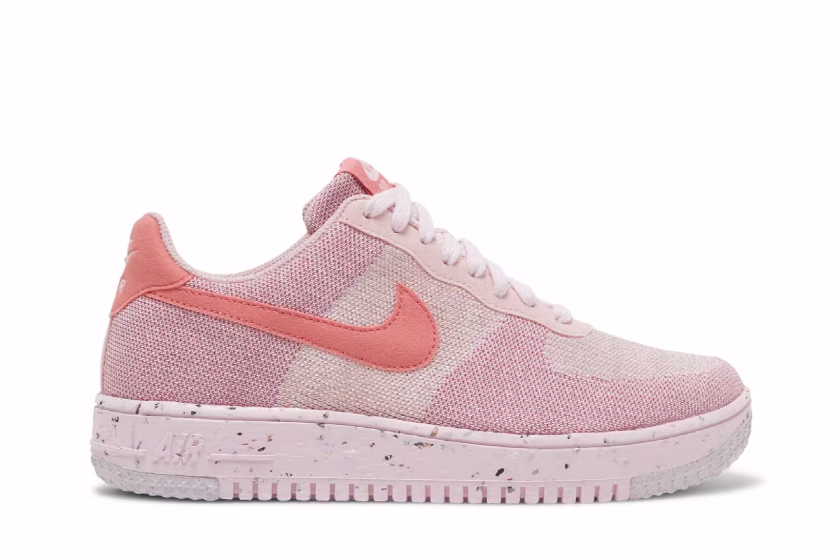 Nike Women's Air Force 1 Crater Flyknit Pink Glaze, view 2