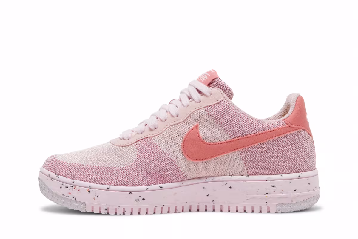 Nike Women's Air Force 1 Crater Flyknit Pink Glaze, view 4