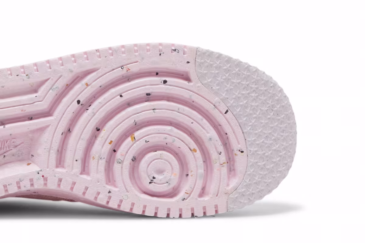 Nike Women's Air Force 1 Crater Flyknit Pink Glaze, view 6
