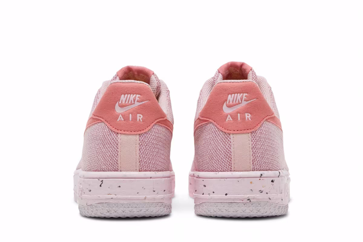 Nike Women's Air Force 1 Crater Flyknit Pink Glaze, view 7