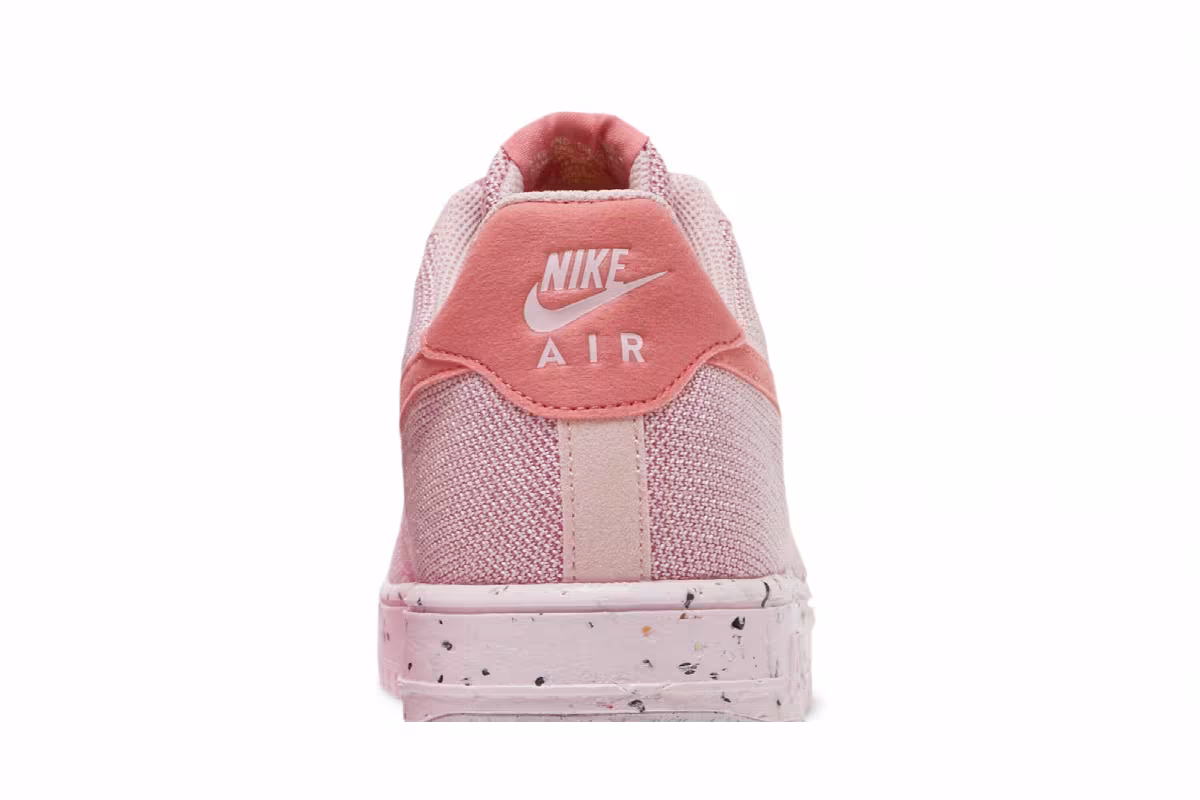 Nike Women's Air Force 1 Crater Flyknit Pink Glaze, view 8