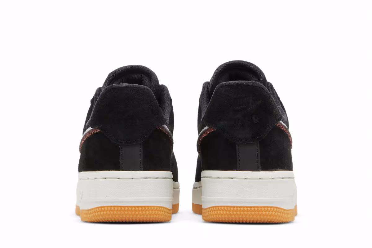 Nike Women's Air Force 1 Black Gum, view 7