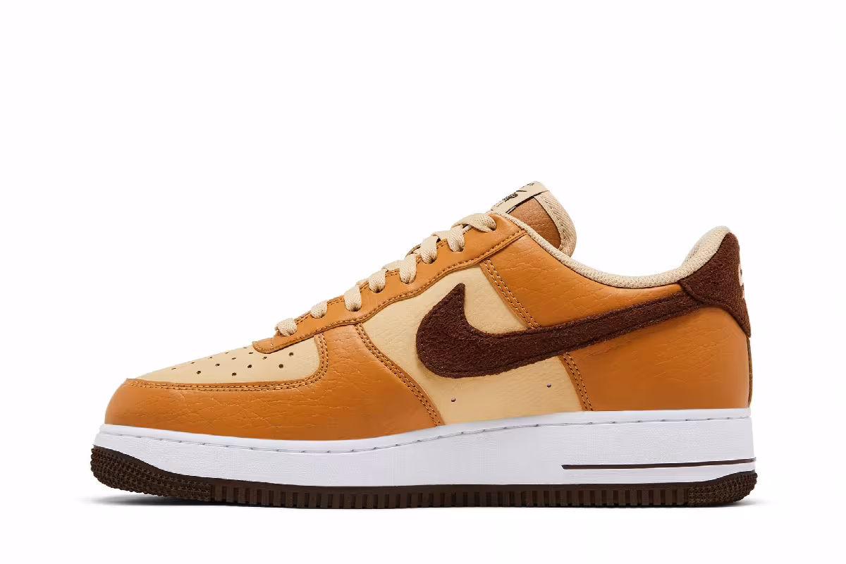 Nike Women's Air Force 1 Low Next Nature Flax Cacao Wow, view 4