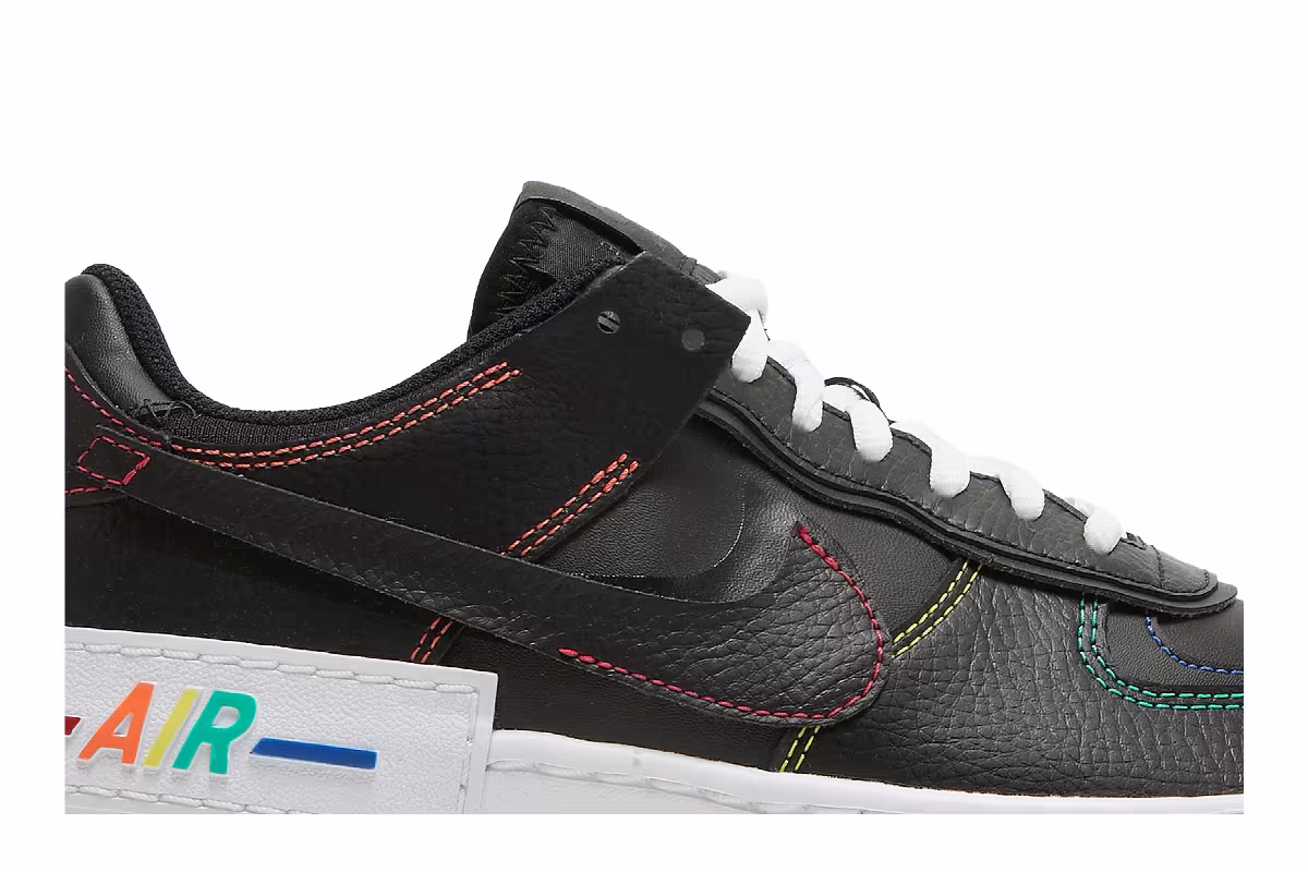 Nike Women's Air Force 1 Shadow Multi Stitch, view 3
