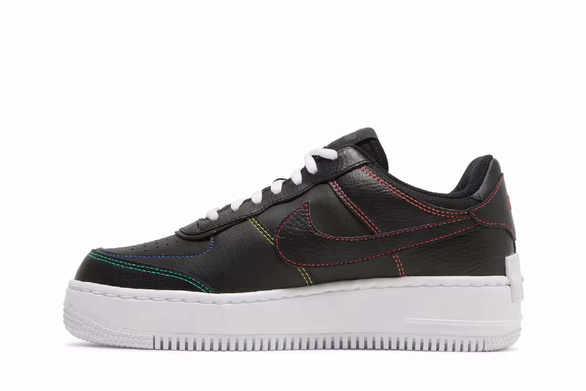 Nike Women's Air Force 1 Shadow Multi Stitch, view 4