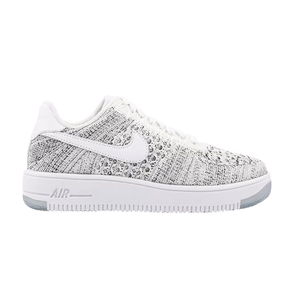 Nike Women's Air Force 1 Flyknit Low White