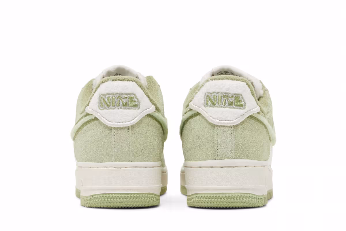 Nike Women's Air Force 1 Fleece - Honeydew, view 7