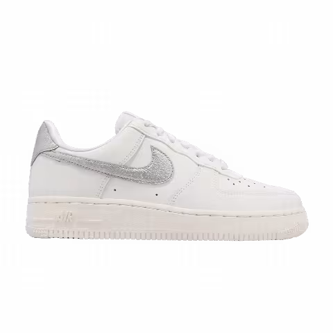 Nike Wmns Air Force 1 '07 Essential 'Silver Swoosh'