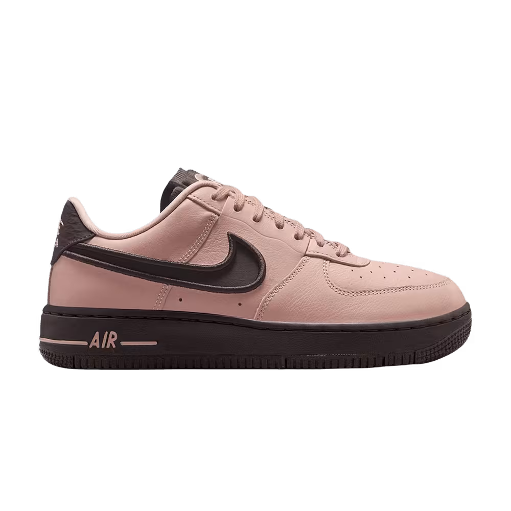 Nike Women's Air Force 1 Dance Particle Pink Velvet Brown