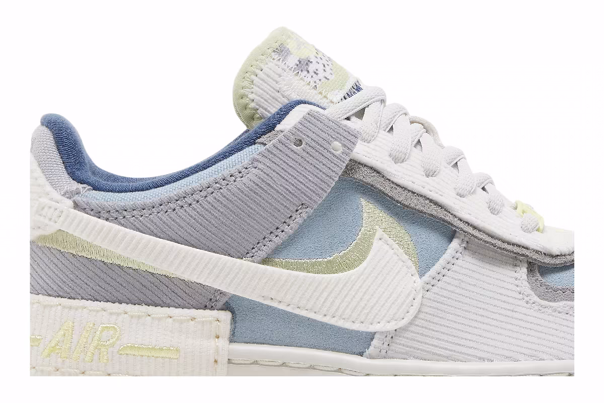 Nike Women's Air Force 1 Shadow On The Bright Side - Skate Blue, view 3